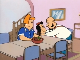 Screenshots from the 1995 CINAR cartoon Alvin