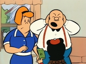 Screenshots from the 1995 CINAR cartoon Alvin