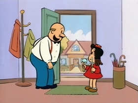 Screenshots from the 1995 CINAR cartoon Alvin