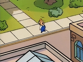 Screenshots from the 1995 CINAR cartoon Crybaby