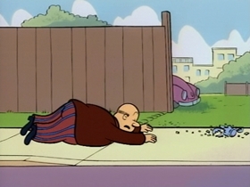 Screenshots from the 1995 CINAR cartoon Lulu