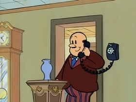 Screenshots from the 1995 CINAR cartoon Lulu