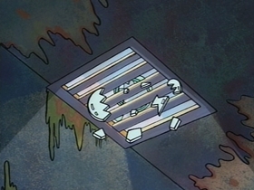 Screenshots from the 1995 CINAR cartoon Jr. Detective Tubby