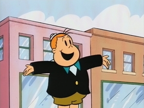Screenshots from the 1995 CINAR cartoon Jr. Detective Tubby
