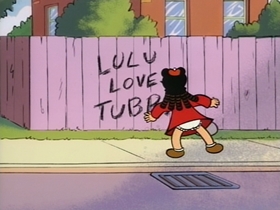 Screenshots from the 1995 CINAR cartoon Jr. Detective Tubby