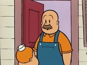 Screenshots from the 1995 CINAR cartoon The Case of the Egg in the Shoe