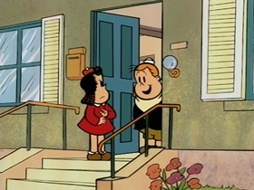 Screenshots from the 1995 CINAR cartoon The Case of the Egg in the Shoe