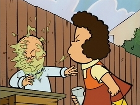 Screenshots from the 1995 CINAR cartoon Business Girl