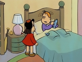 Screenshots from the 1995 CINAR cartoon The Pet Duck