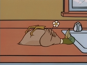 Screenshots from the 1995 CINAR cartoon The Pet Duck