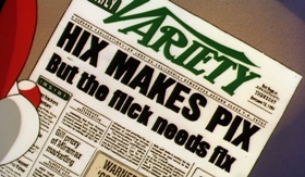 Screenshots from the 1995 Amblin Entertainment cartoon Variety Speak