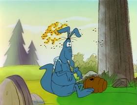 Screenshots from the 1995 MGM cartoon The Ant and the Aardvark