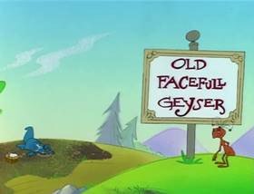 Screenshots from the 1995 MGM cartoon The Ant and the Aardvark