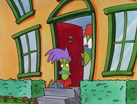 Screenshots from the 1996 Games Animation cartoon Wacky Delly