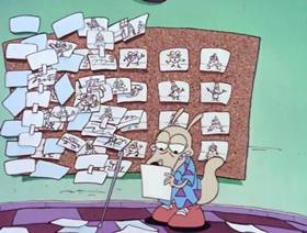 Screenshots from the 1996 Games Animation cartoon Wacky Delly