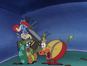 Screenshots from the 1996 Games Animation cartoon Wacky Delly