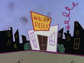 Screenshots from the 1996 Games Animation cartoon Wacky Delly