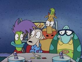 Screenshots from the 1996 Games Animation cartoon Wacky Delly