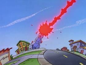 Screenshots from the 1996 Games Animation cartoon Wacky Delly