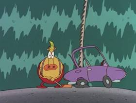 Screenshots from the 1996 Games Animation cartoon Wacky Delly