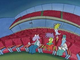 Screenshots from the 1996 Games Animation cartoon Wacky Delly