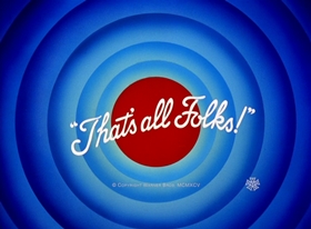 Screenshots from the 1996 Warner Bros. cartoon Superior Duck