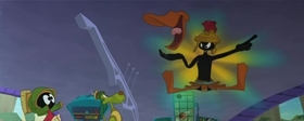 Screenshots from the 1996 Warner Bros. cartoon Marvin the Martian in the Third Dimension