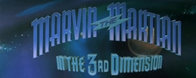 Screenshots from the 1996 Warner Bros. cartoon Marvin the Martian in the Third Dimension
