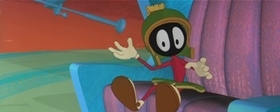 Screenshots from the 1996 Warner Bros. cartoon Marvin the Martian in the Third Dimension