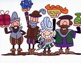 Screenshots from the 1996 Focus Design, Inc. cartoon This For That