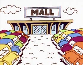 Screenshots from the 1996 Focus Design, Inc. cartoon This For That