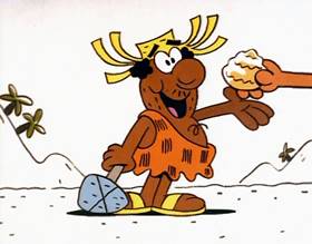 Screenshots from the 1996 Focus Design, Inc. cartoon This For That