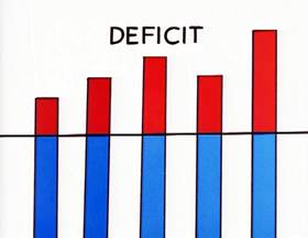Screenshots from the 1996 Focus Design, Inc. cartoon Tyrannosaurus Debt