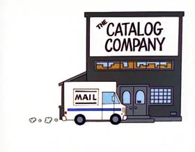 Screenshots from the 1996 Focus Design, Inc. cartoon The Check
