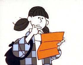 Screenshots from the 1996 Focus Design, Inc. cartoon The Check