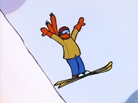 Screenshots from the 1996 CINAR cartoon She Flies Through The Air