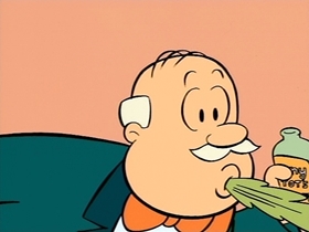 Screenshots from the 1996 CINAR cartoon Tiny Tot