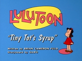 Screenshots from the 1996 CINAR cartoon Tiny Tot