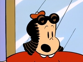 Screenshots from the 1996 CINAR cartoon Tiny Tot