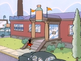 Screenshots from the 1996 CINAR cartoon Tiny Tot