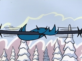 Screenshots from the 1996 CINAR cartoon Oh Christmas Tree