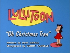 Screenshots from the 1996 CINAR cartoon Oh Christmas Tree