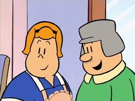 Screenshots from the 1996 CINAR cartoon Oh Christmas Tree