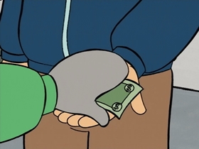 Screenshots from the 1996 CINAR cartoon Oh Christmas Tree