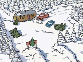 Screenshots from the 1996 CINAR cartoon Oh Christmas Tree