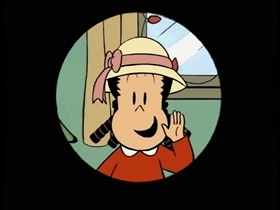 Screenshots from the 1996 CINAR cartoon The Snoopers