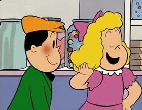 Screenshots from the 1996 CINAR cartoon Valentine