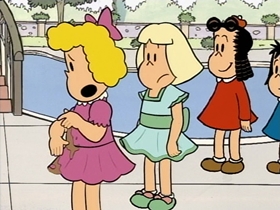 Screenshots from the 1996 CINAR cartoon Mimibur