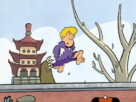 Screenshots from the 1996 CINAR cartoon Mimibur