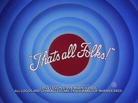 Screenshots from the 1997 Warner Bros. cartoon From Hare To Eternity